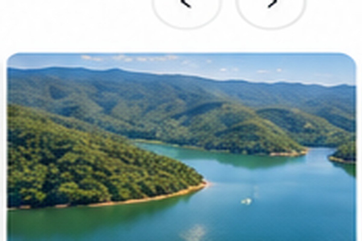 Paisagem da hospedagem